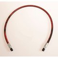 Alliance Hose & Rubber Co Ryco Hydraulic Hose Assembly, 1/4 In. x 72 In. 5000 PSI, F+F JIC, Isobaric Braid T5004D-072-20402040-0707